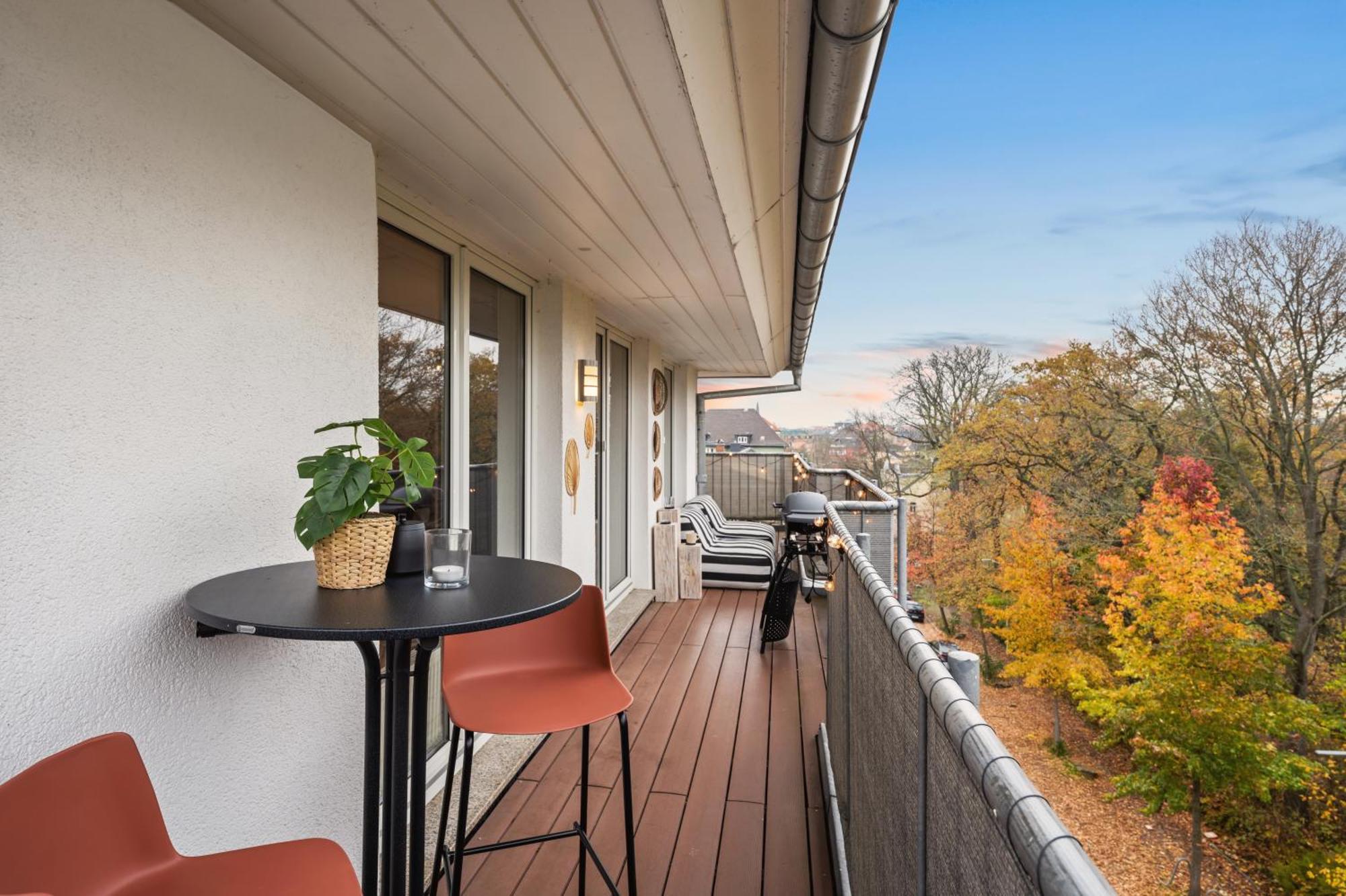 츠비카우 Edler Wohnraum Schwanenteich-Penthouse Mit Garage, Grill, Kaffeevollautomat, Klima, Lift & Terrasse 아파트 외부 사진