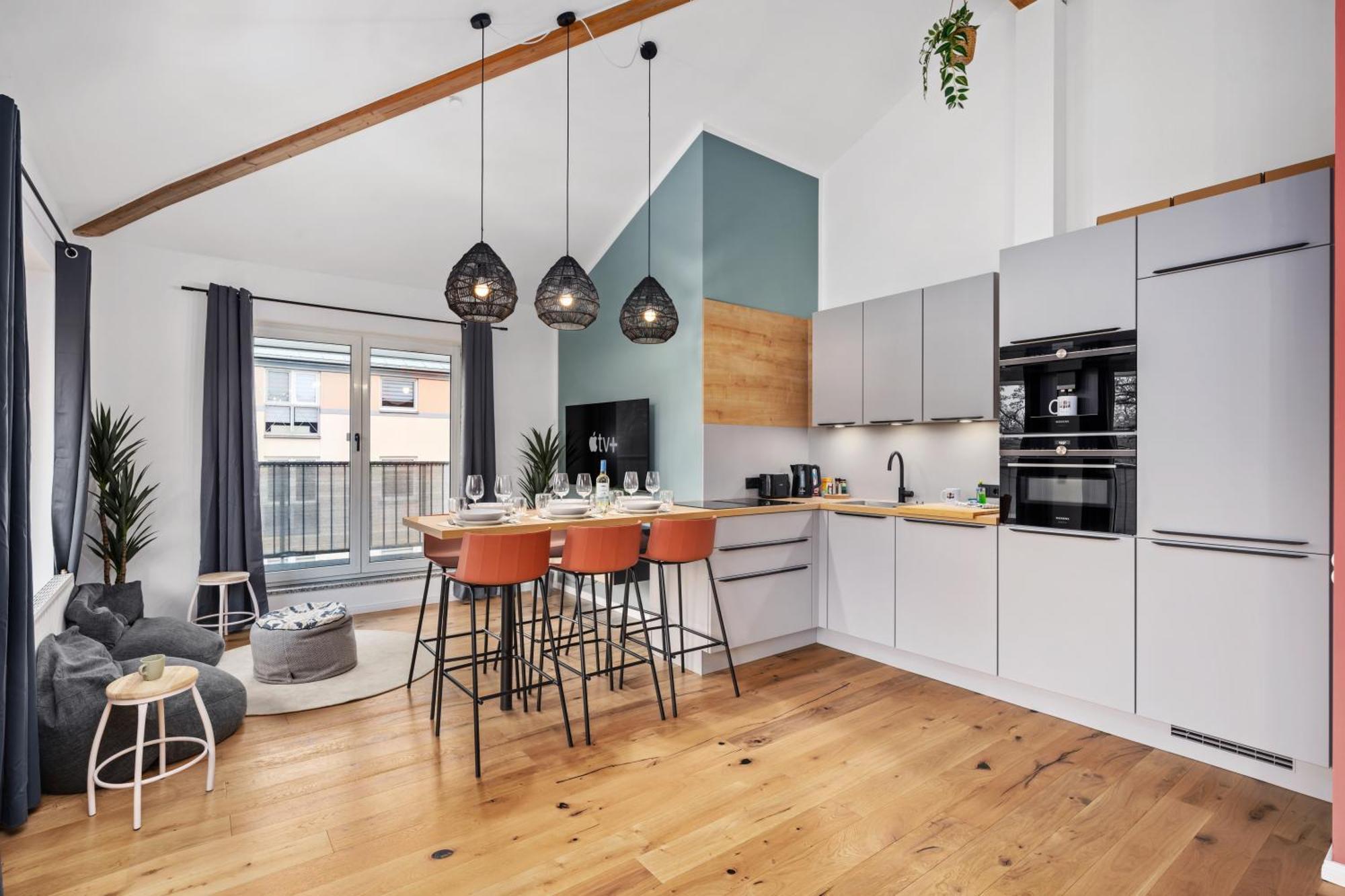 츠비카우 Edler Wohnraum Schwanenteich-Penthouse Mit Garage, Grill, Kaffeevollautomat, Klima, Lift & Terrasse 아파트 외부 사진