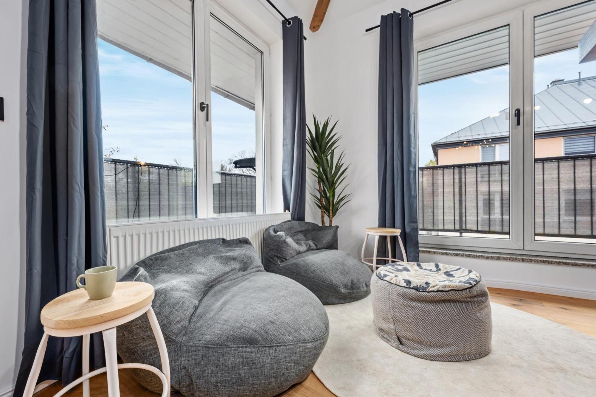 츠비카우 Edler Wohnraum Schwanenteich-Penthouse Mit Garage, Grill, Kaffeevollautomat, Klima, Lift & Terrasse 아파트 외부 사진
